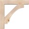 Ekena Millwork Imperial Block Smooth Bracket w/ Offset Brace, Douglas Fir, 7 1/2"W x 38"D x 38"H BKT0806X38X38IMP05SDF - alternate 2